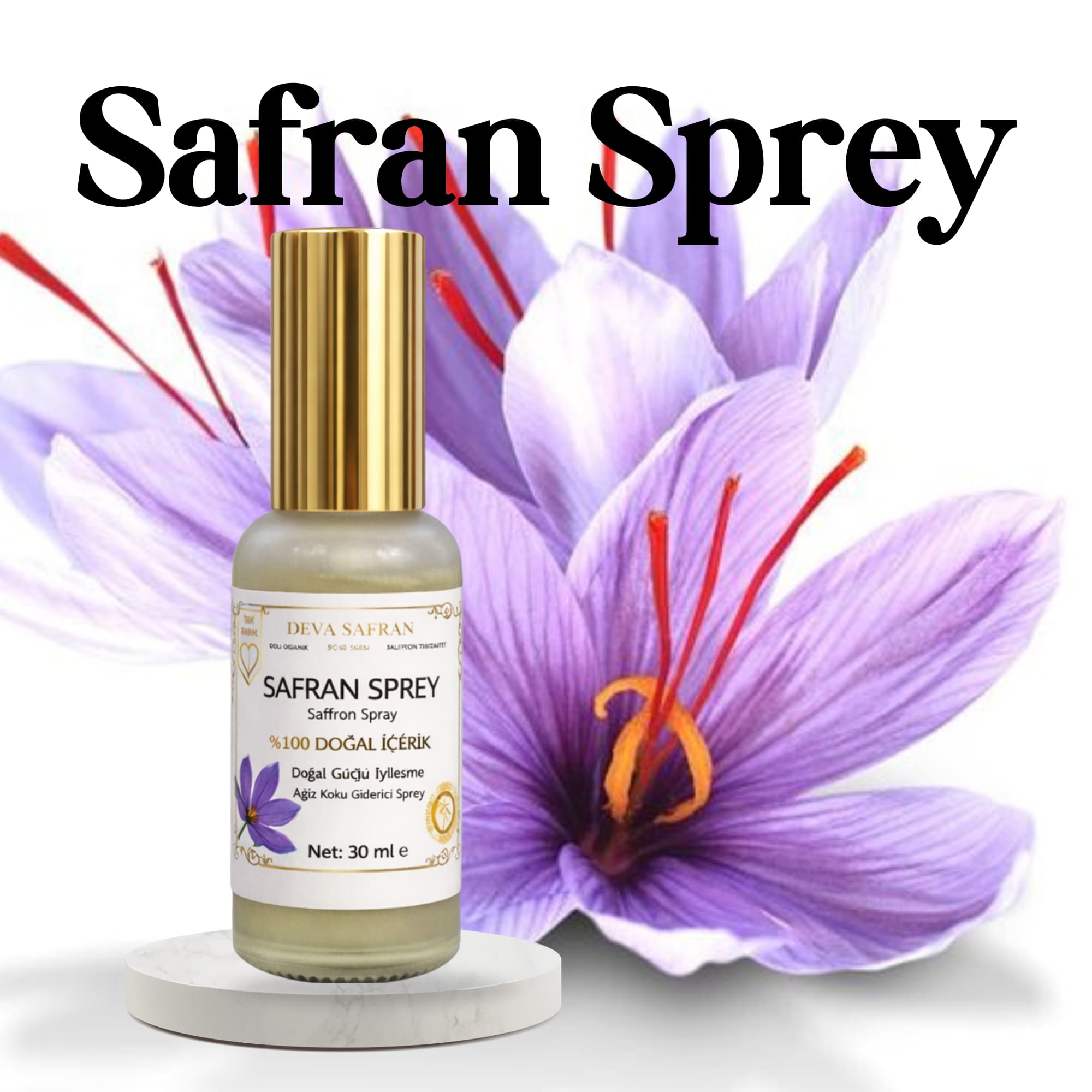 Deva Safran Sprey